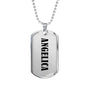 Angelica v01 - Luxury Dog Tag Necklace