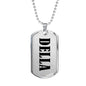 Della v01 - Luxury Dog Tag Necklace