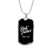 Best Father Since 1961 v2 - Luxury Dog Tag Necklace