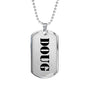Doug - Luxury Dog Tag Necklace