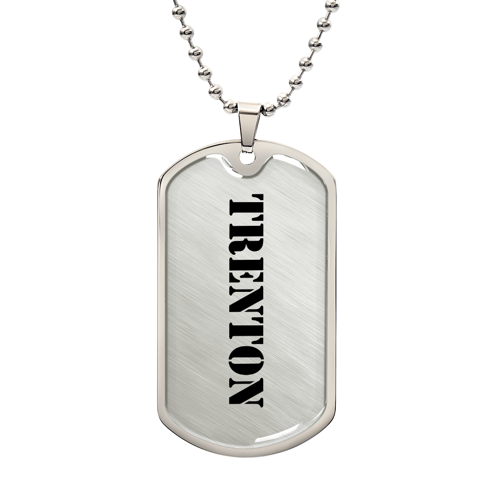 Trenton - Luxury Dog Tag Necklace
