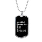 Rat Terrier v2s - Luxury Dog Tag Necklace