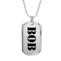 Bob - Luxury Dog Tag Necklace