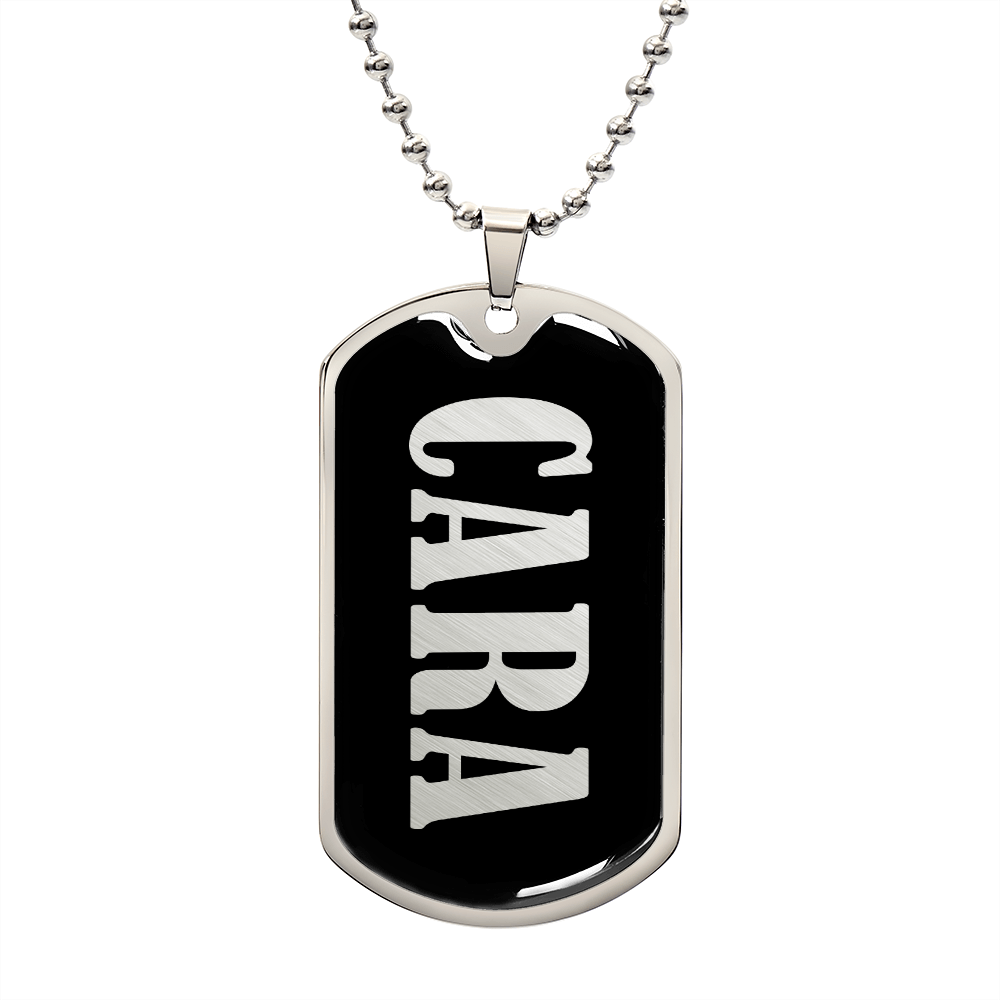 Cara v02 - Luxury Dog Tag Necklace