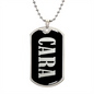 Cara v02 - Luxury Dog Tag Necklace