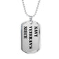 Navy Veteran's Niece - Luxury Dog Tag Necklace