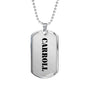 Carroll - Luxury Dog Tag Necklace