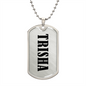 Trisha v01 - Luxury Dog Tag Necklace