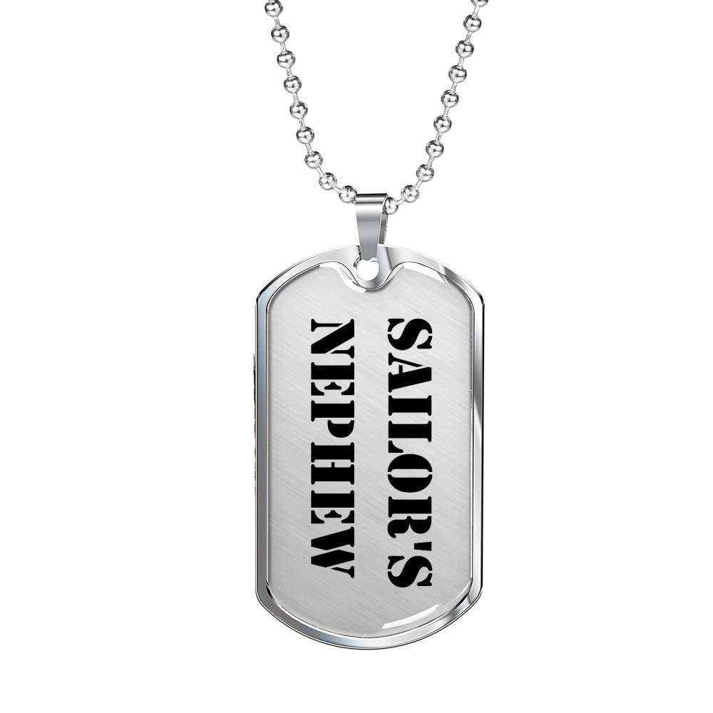 Sailor's Nephew - Luxury Dog Tag Necklace