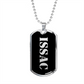Issac v2 - Luxury Dog Tag Necklace