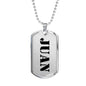 Juan - Luxury Dog Tag Necklace