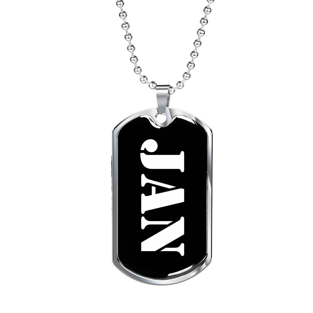 Jan v2 - Luxury Dog Tag Necklace