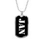 Jan v2 - Luxury Dog Tag Necklace
