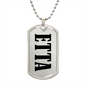 Etta v01 - Luxury Dog Tag Necklace