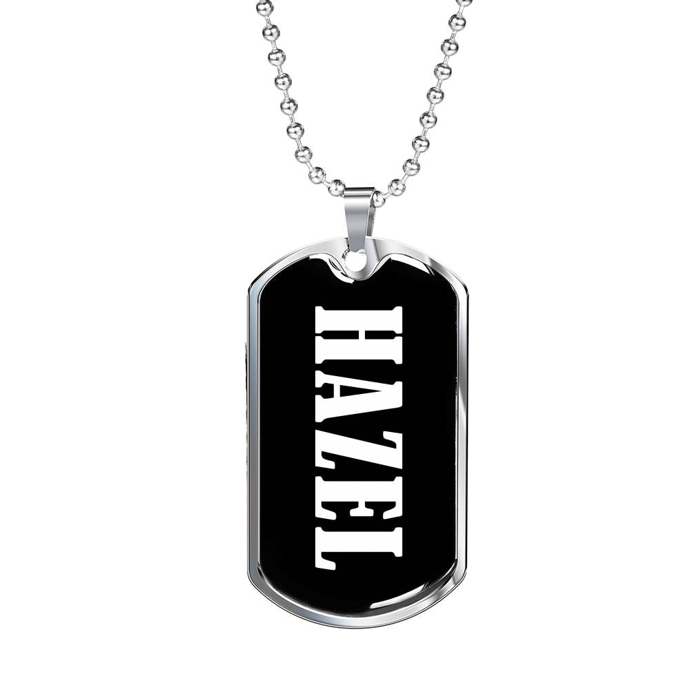 Hazel v02 - Luxury Dog Tag Necklace