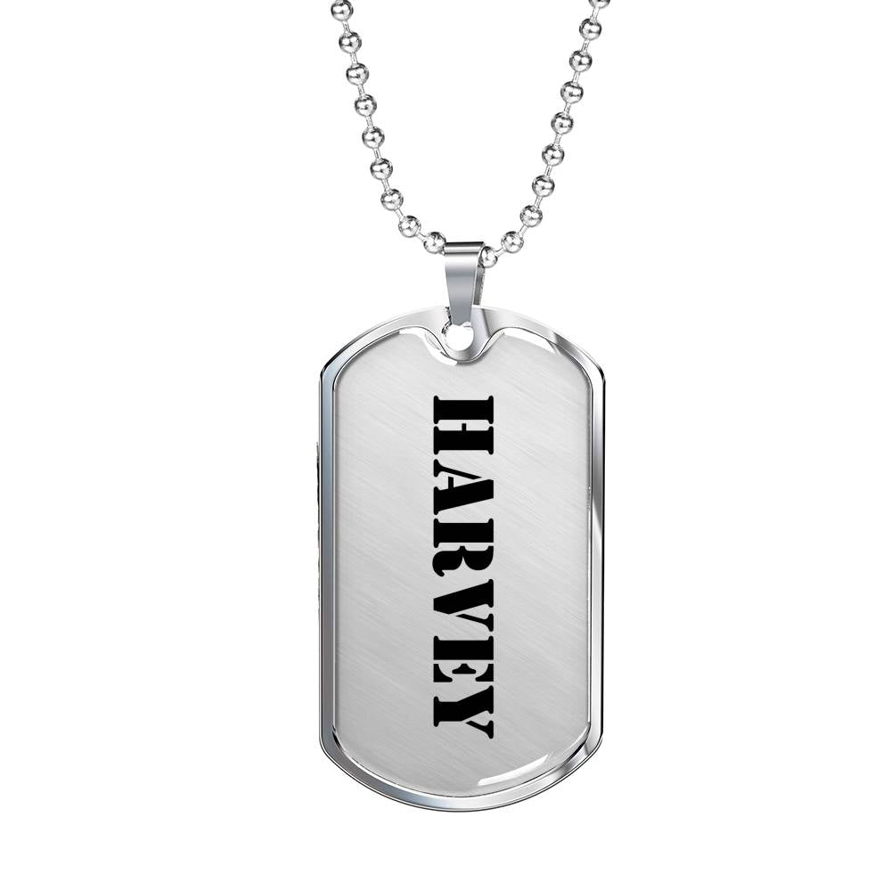 Harvey - Luxury Dog Tag Necklace