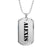 Alexis - Luxury Dog Tag Necklace