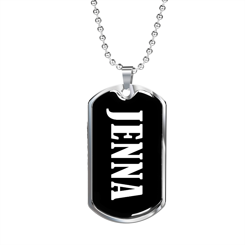 Jenna v03 - Luxury Dog Tag Necklace