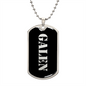 Galen v2 - Luxury Dog Tag Necklace