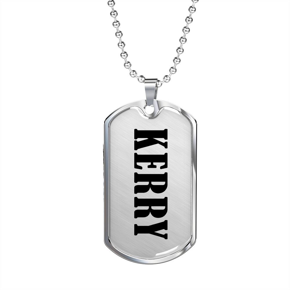 Kerry v01 - Luxury Dog Tag Necklace