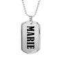 Marie v01 - Luxury Dog Tag Necklace