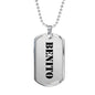 Benito - Luxury Dog Tag Necklace