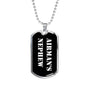 Airman's Nephew v3 - Luxury Dog Tag Necklace