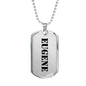 Eugene - Luxury Dog Tag Necklace