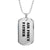Air Force Father - Luxury Dog Tag Necklace