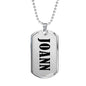 Joann v01 - Luxury Dog Tag Necklace