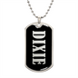 Dixie v02 - Luxury Dog Tag Necklace