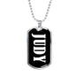 Judy v02 - Luxury Dog Tag Necklace