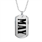 May v01 - Luxury Dog Tag Necklace