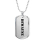 Dewayne - Luxury Dog Tag Necklace