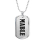 Mable v01 - Luxury Dog Tag Necklace