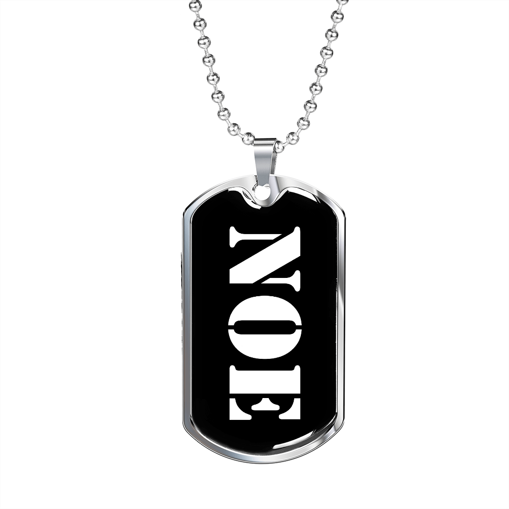 Noe v3 - Luxury Dog Tag Necklace
