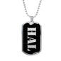 Hal v3 - Luxury Dog Tag Necklace