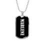 Marlene v02 - Luxury Dog Tag Necklace