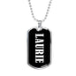 Laurie v02 - Luxury Dog Tag Necklace