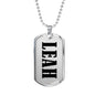 Leah v01 - Luxury Dog Tag Necklace