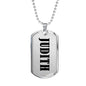 Judith v01 - Luxury Dog Tag Necklace