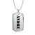 Andre - Luxury Dog Tag Necklace