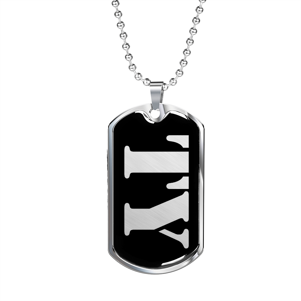 Ty v2 - Luxury Dog Tag Necklace