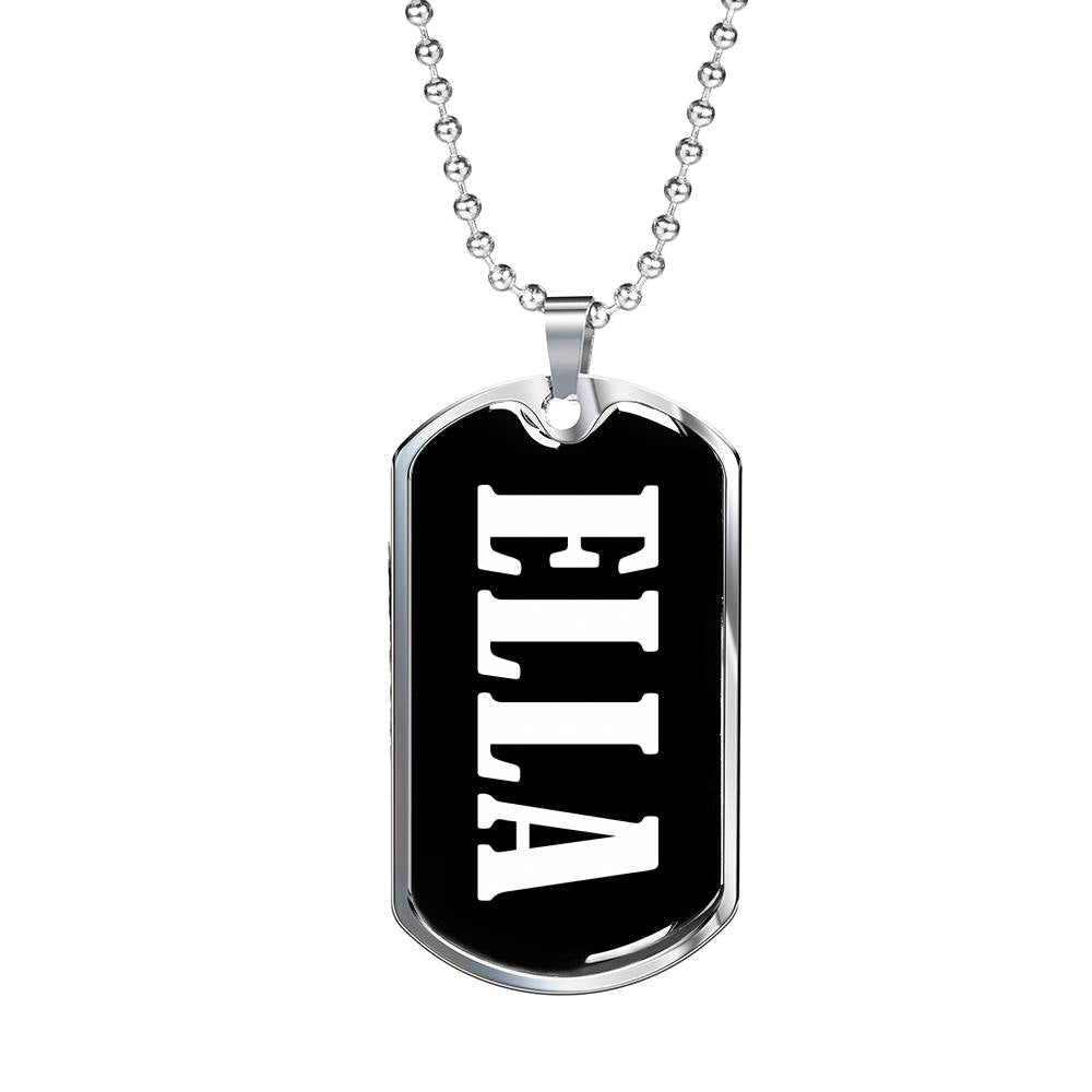 Ella v02 - Luxury Dog Tag Necklace