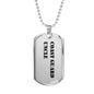 Coast Guard Uncle - Luxury Dog Tag Necklace