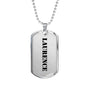 Laurence - Luxury Dog Tag Necklace