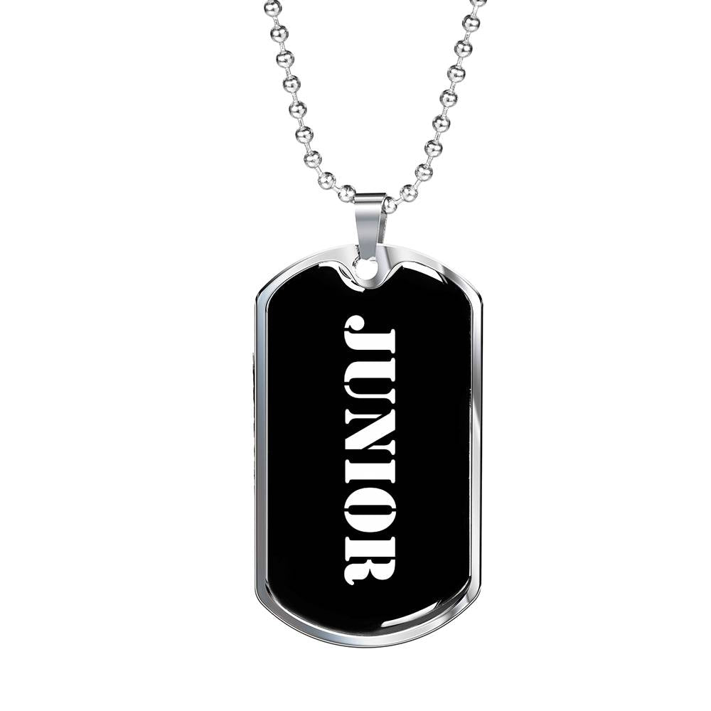 Junior v2 - Luxury Dog Tag Necklace