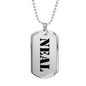 Neal - Luxury Dog Tag Necklace