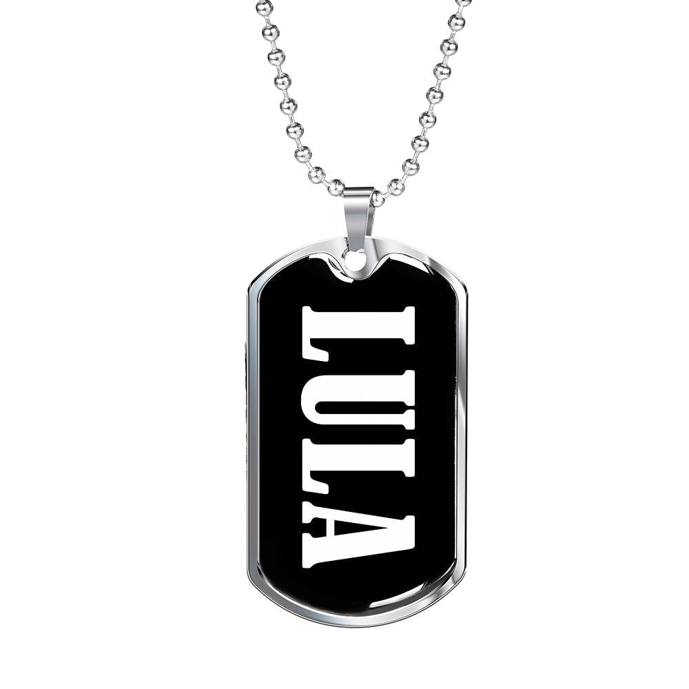 Lula v02 - Luxury Dog Tag Necklace