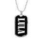 Lula v02 - Luxury Dog Tag Necklace